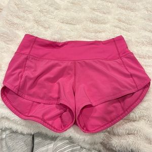 Lululemon Pink Shorts